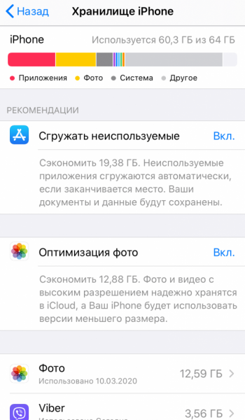 Как очистить оперативную и постоянную память на iPhone