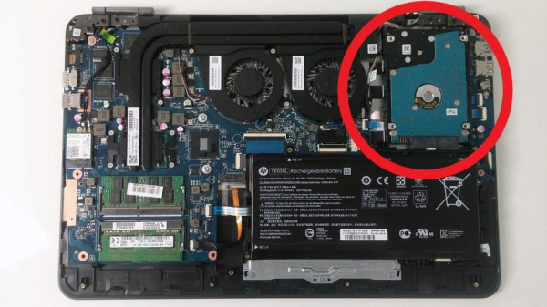 Установка SSD в ноутбук