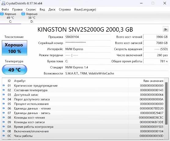 Как проверить SSD