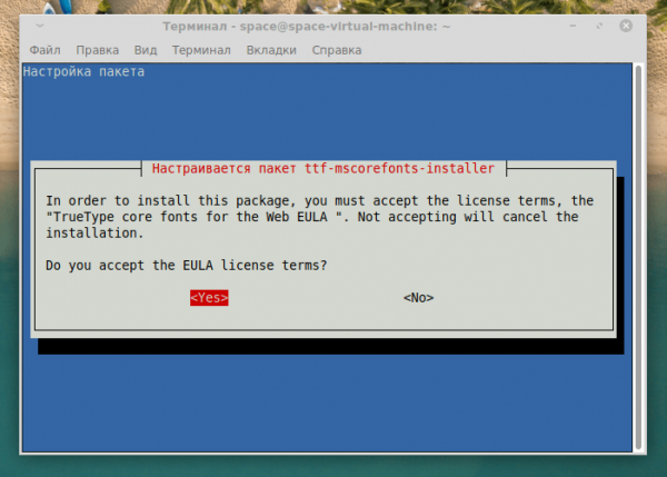 Устанавливаем шрифты в Linux