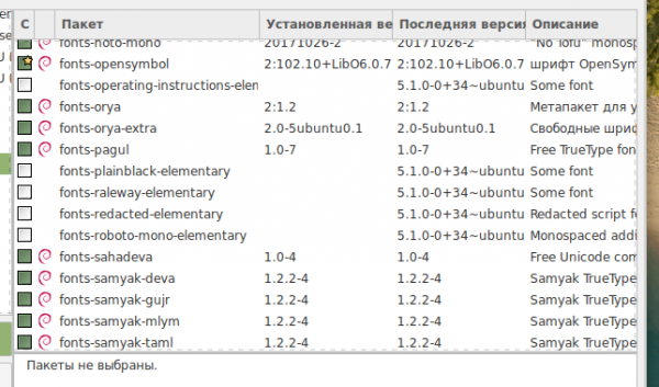 Устанавливаем шрифты в Linux