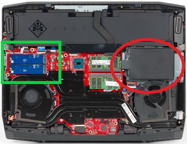 Установка SSD в ноутбук