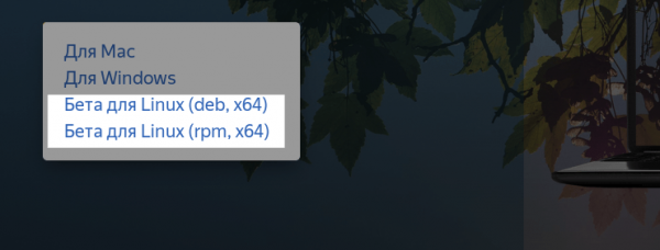 Устанавливаем Yandex Browser в Linux